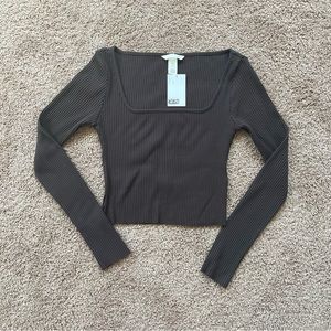 H&M Long Sleeve Crop